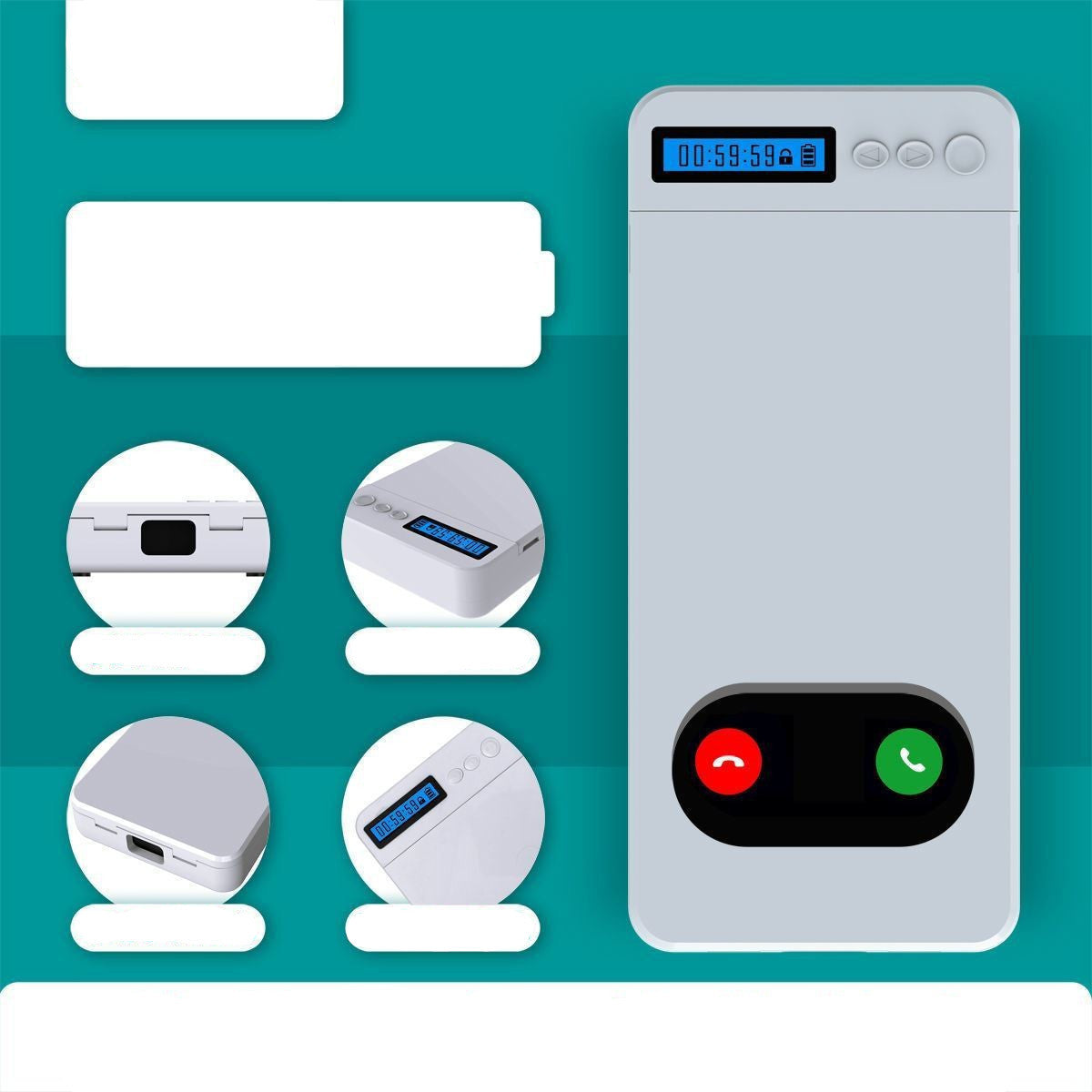 Mobile Phone Timing Box Self-discipline Artifact Mobile Phone Timing Box Self-discipline Artifact